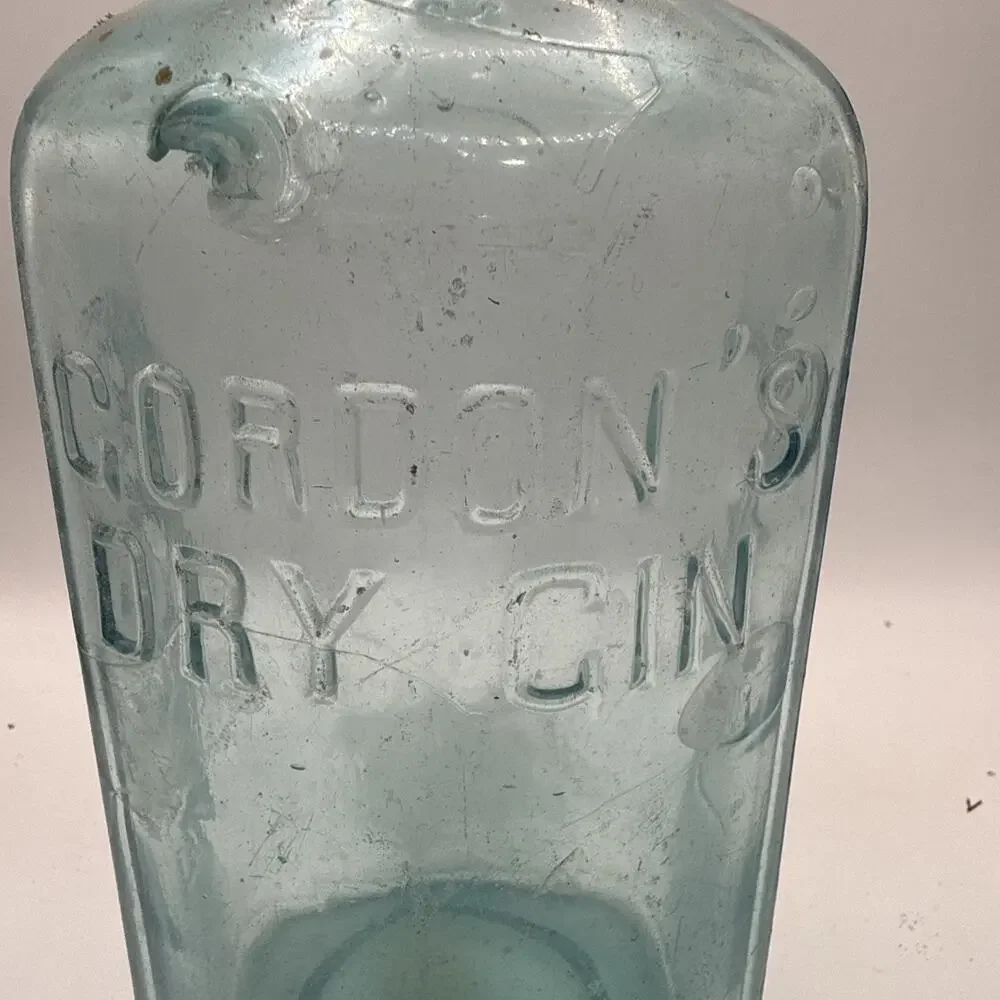 Vintage Gordon's Dry Gin Bottle
